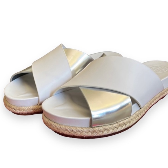 Tory Burch Crossfoot Slides - Picture 2 of 13